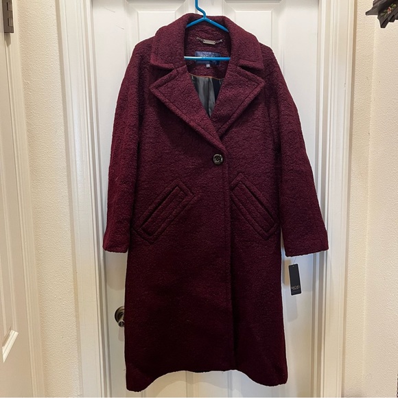 NWT Rachel Roy Wool Blend Coat - Picture 1 of 6